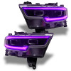 Oracle 19-21 RAM 1500 Headlight DRL Kit Proj. LED - RGBW+A w/ Simple Controller - 1448-504