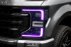 Oracle 2022 Ford F250/350 Super Duty Dynamic ColorSHIFT Headlight DRL Kit w/Switchback - 1449-332