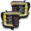 Oracle 20-21 GMC Sierra 2500/3500 HD RGB+W Headlight DRL Kit - ColorSHIFT w/o Cntrl - 1451-334