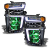 Oracle 20-21 Chevy Silverado HD 2500RGB Headlight Demon Eye Kit - w/o Controller - 1453-334