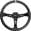 OMP Corsica Steering Wheel In Leather - Black - OD0-1956-071