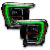 Oracle 21-22 Ford F-150 ColorSHIFT RGB+W Headlight DRL Upgrade Kit w/ 2.0 Controller - 1460-333
