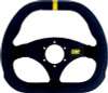 OMP Steering Wheel Kubic Black/Black - OD0-1985-071