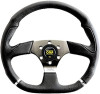 OMP Cromo Steering Wheel w/ 3 Steel Spokes Supplied - OD0-2018-189