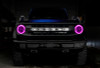 Oracle 2021 Ford Bronco Base Headlight LED Halo Kit - ColorSHIFT - w/ Simple Controller - 1470-504