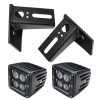 Oracle Jeep JK Lower Windshield Mount Brackets/Lights Combo - 2142-504