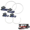 Oracle Chrysler Sebring 07-11 Halo Kit - ColorSHIFT w/ BC1 Controller - 2243-335