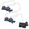 Oracle Ford F250 08-10 Halo Kit - ColorSHIFT w/ 2.0 Controller - 2249-333