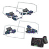 Oracle Chevy Silverado 14-15 Halo Kit Non-Projector Style - ColorSHIFT w/ 2.0 Cntrl - 2271-333