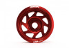 PERRIN 93-14 Subaru Impreza (Incl. 02-14 WRX) / 04-21 STI Lightened Crank Pulley - Red - PSP-ENG-100RD Photo - Primary