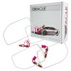 Oracle Ford F250/350 11-16 LED Halo Kit (Square Ring Design) - White - 2383-001