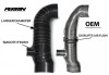 PERRIN 02-07 Subaru WRX / 04-21 STI Turbo Inlet Hose 3in. (For Aftermarket Turbos Only) - Black - PSP-INT-410BK Photo - Primary