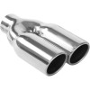 MagnaFlow Tip 1-Pk Dual Rnd Re DW 3x10 2.2 - 35167