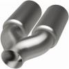MagnaFlow Tip 1-Pk Dual Rnd Re DW 3x10 2.2 - 35167