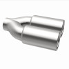 MagnaFlow Tip 1-Pk Dual Rnd Re DW 3x10 2.2 - 35167