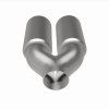 MagnaFlow Tip 1-Pk Dual Rnd Re DW 3x10 2.2 - 35167