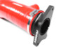 PERRIN 22-24 Subaru WRX / 20-25 LGT & OBXT Turbo Inlet Hose w/Turbo Adapter Flange (Long) - Red - PSP-INT-425RD