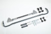 Progress Tech 92-95 Honda Civic Rear Sway Bar (22mm - Adjustable) Incl Bar Brace and Adj End Links - 62.1040