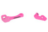 PERRIN 22-25 Subaru WRX / 19-25 Ascent / 20-25 Outback & Legacy Turbo TMIC Bracket - Hyper Pink - PSP-ITR-331HP