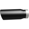 MagnaFlow Tip Stainless Black Coated Single Wall Round Single Outlet 5in Dia 4in Inlet 13in L - 35238