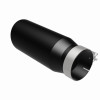 MagnaFlow Tip Stainless Black Coated Single Wall Round Single Outlet 5in Dia 4in Inlet 13in L - 35238