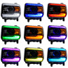 Oracle 14-15 GMC Sierra Headlight DRL Upgrade Kit - ColorSHIFT - 2450-330