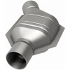 MagnaFlow Conv Univ 2.25in Inlet/Outlet Angled Offset/Center Calif OBDII - 441175