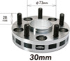 Project Kics 30mm Thick 12x1.25 56mm Hub 5-114.3 Wide Tread Spacers - W5130W356
