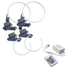 Oracle Dodge Durango 11-13 Halo Kit - ColorSHIFT w/ Simple Controller - 2646-504