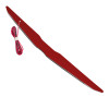 Oracle Chrysler Illuminated LED Sleek Wing - Dual Intensity - Red - 3020-003