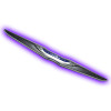 Oracle Chrysler Illuminated LED Sleek Wing - Dual Intensity - UV/Purple - 3020-007