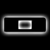 ORACLE Lighting Universal Illuminated LED Letter Badges - Matte Blk Surface Finish - D - 3141-D-001