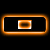ORACLE Lighting Universal Illuminated LED Letter Badges - Matte Blk Surface Finish - D - 3141-D-005