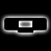 ORACLE Lighting Universal Illuminated LED Letter Badges - Matte Blk Surface Finish - Q - 3141-Q-001
