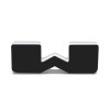 ORACLE Lighting Universal Illuminated LED Letter Badges - Matte Blk Surface Finish - W - 3141-W-005