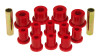 Prothane 70-74 AMC AMX/Javelin Spring & Shackle Bushings - Red - 1-1010
