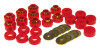 Prothane 97 Jeep TJ Body Mount Kit - Red - 1-107