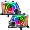 Oracle Nissan Xterra 05-14 Halo Kit - ColorSHIFT w/ 2.0 Controller - 3565-333