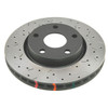 DBA T3 4000 Series Rotor Drilled & Slotted Front - 2014 - 2017 C7 Corvette - NON Z51