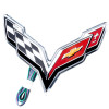 Oracle Corvette C7 Rear Illuminated Emblem - ColorSHIFT - 3633-333