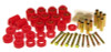 Prothane 87-96 Jeep YJ 1in Lift Body Mount Kit - Red - 1-113