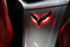 Oracle Corvette C7 Rear Illuminated Emblem - Dual Intensity - Aqua - 3655-010