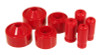 Prothane 07+ Jeep JK 2in Lift Coil Spring Isolator - Red - 1-1708