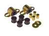 Prothane 90-97 Mazda Miata Front Sway Bar Bushings - 19mm - Black - 12-1108-BL