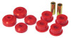 Prothane 95-99 Mitsubishi Eclipse Front Shock Bushings - Red - 13-901