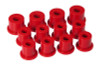 Prothane 80-86 Nissan 720 2/4wd Spring & Shackle Bushings - Red - 14-1001