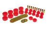 Prothane 84-88 Toyota 4Runner Body Mount Kit - Red - 18-102