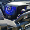 Oracle 7in High Powered LED Headlights - Black Bezel - Dynamic - Dynamic - 5769-332