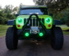 Oracle 7in High Powered LED Headlights - Black Bezel - ColorSHIFT - BC1 - 5769-335