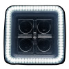 Oracle Off-Road 3in W Square Spotlight with Halo - White - 5777-001